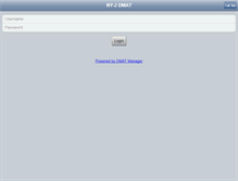 Tablet Screenshot of ny2.dmatmanager.com