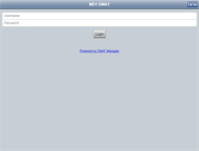 Tablet Screenshot of md1.dmatmanager.com